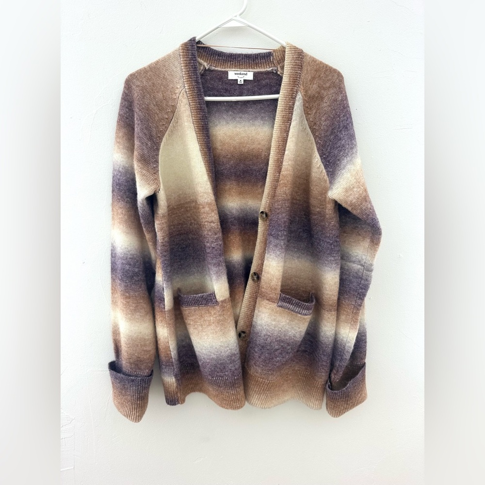 brand: Weekend (Stitch Fix) Gradient Cardigan, 
Women’s Medium - runs big